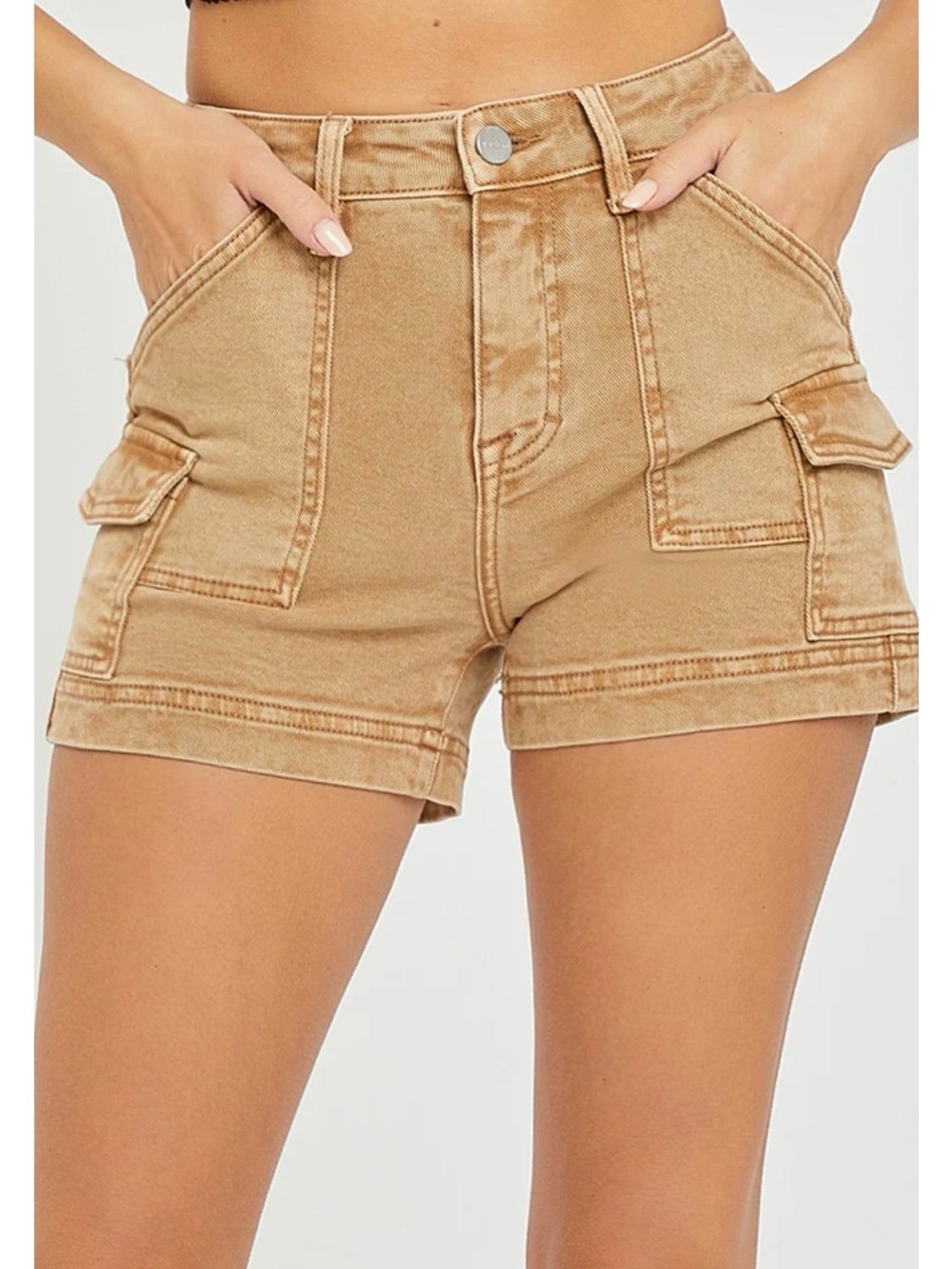 NWT RisenCargo Denim Shorts